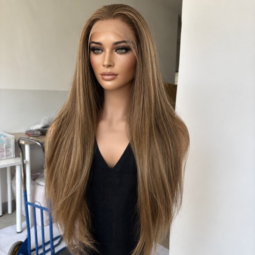 Long straight braun mix - long,