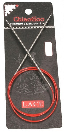 Chiaogoo knit red lace - knit,