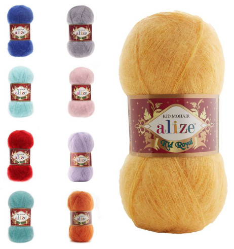 Alize kid mohair royal 50g - alize,
