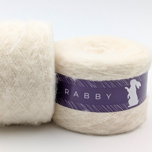 Wolle lacegarn 100g 600m weiß - 100g,