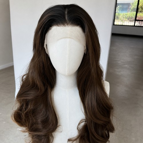 Long wavy hitzebeständiges - long,