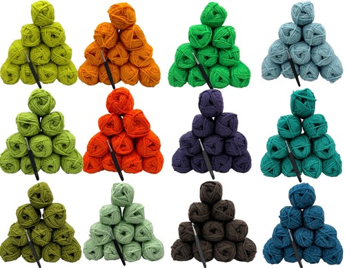 Häkelgarn strickgarn 10x50gr - häkelgarn,